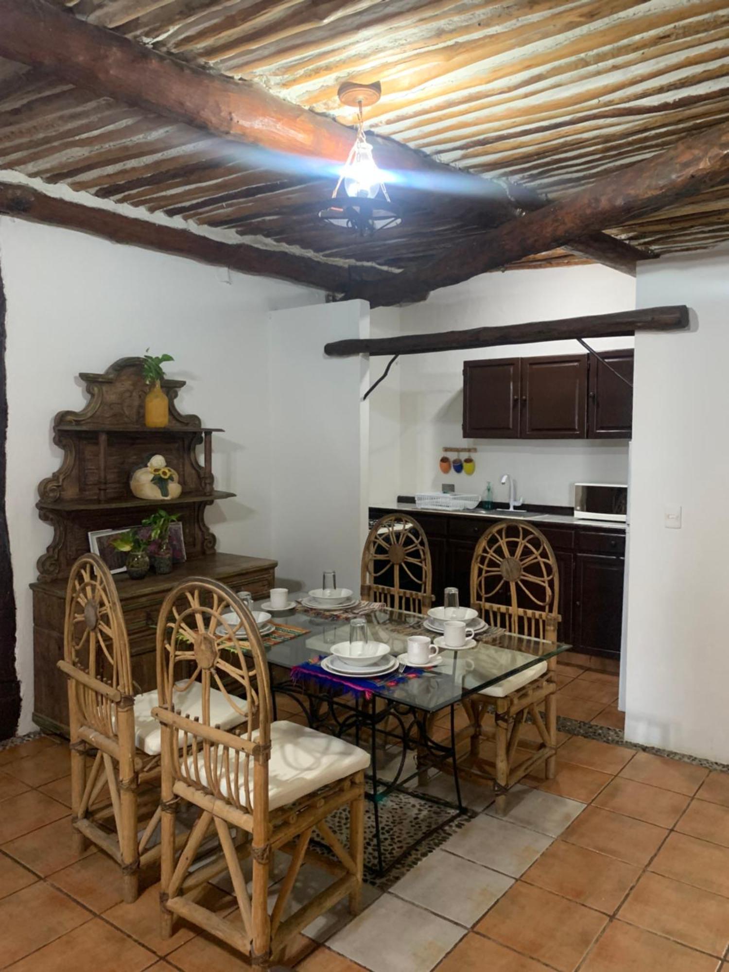 Casa Caribe Cancun Exterior photo A typical kitchen in a rural house