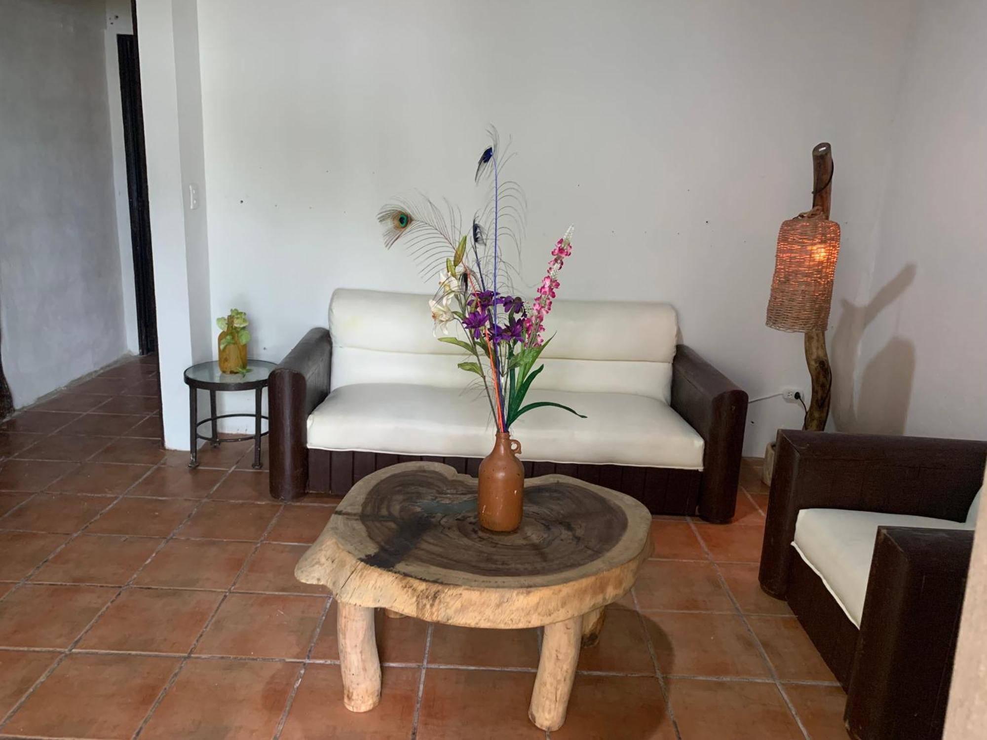 Casa Caribe Cancun Exterior photo A living room in a typical house in the community